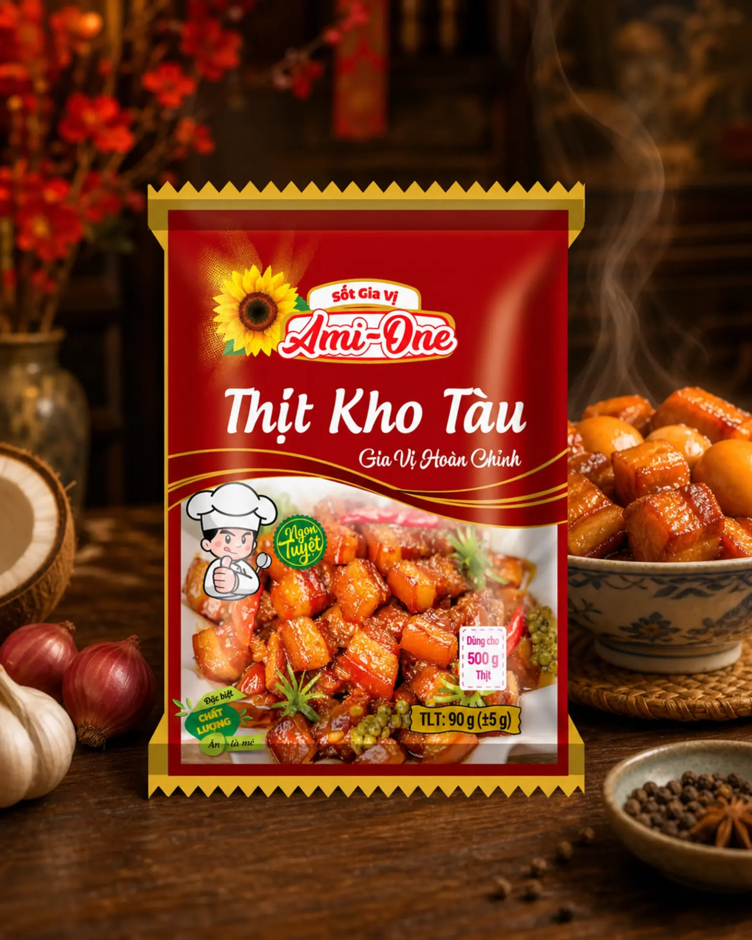 Sốt Thịt Kho Tàu Ami-One