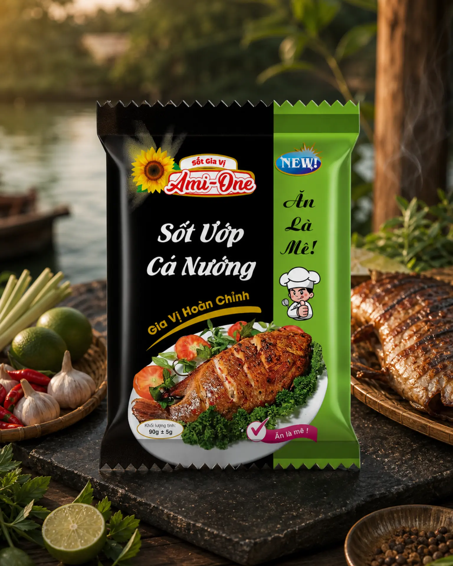 Sốt Ướp Cá Nướng Ami-One