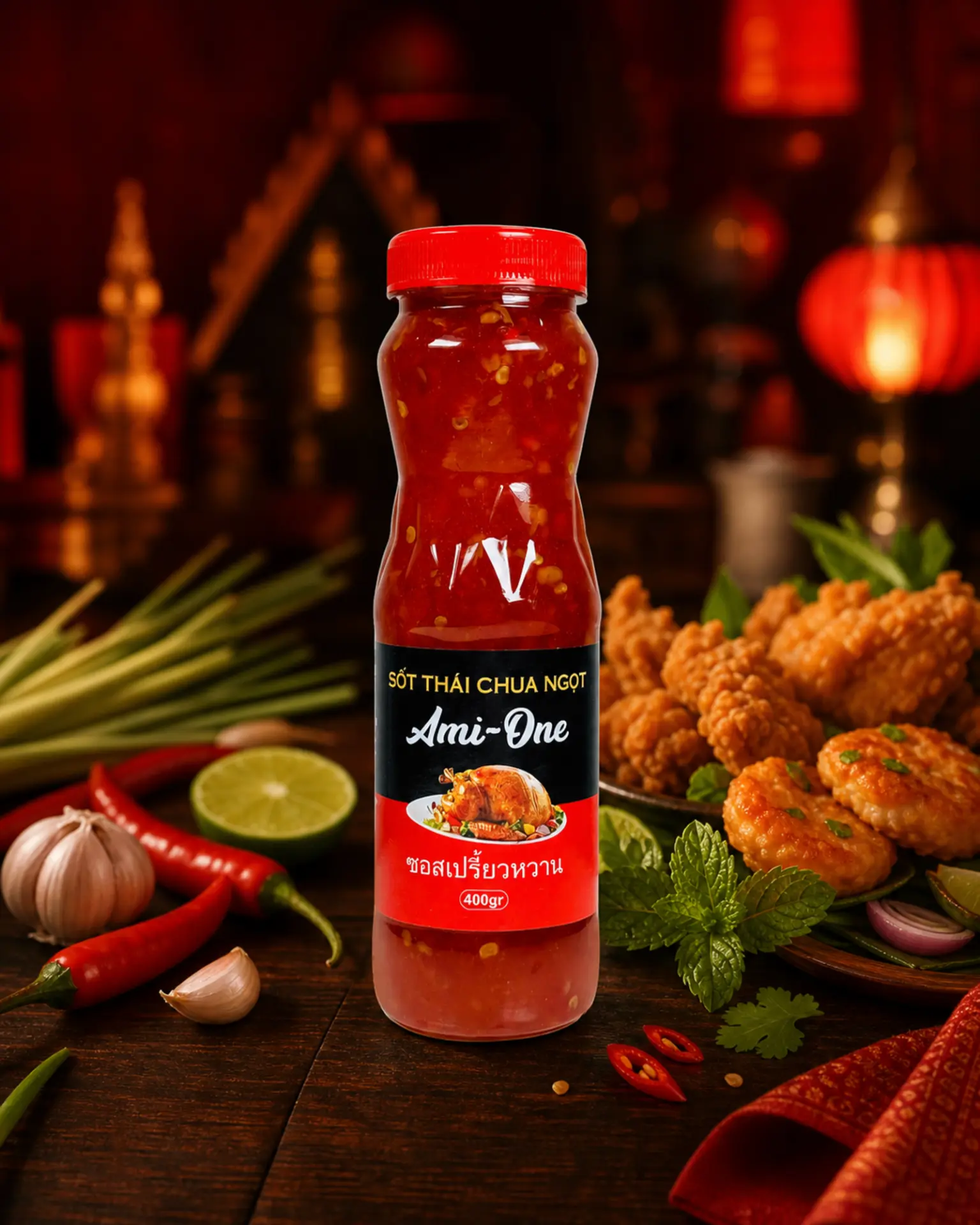 Sốt Thái Chua Ngọt Ami-One (400g)