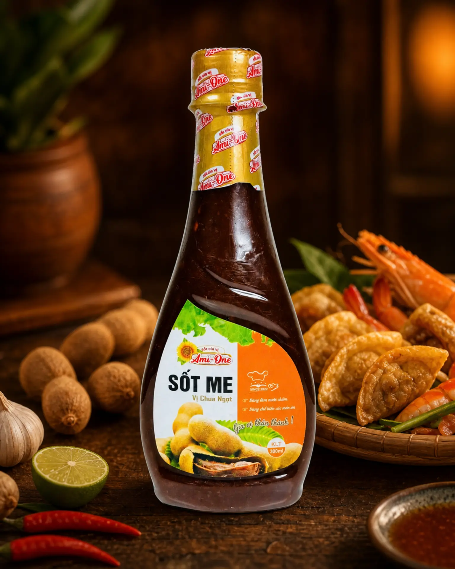 Sốt Me Vị Chua Ngọt Ami-One (300ml)